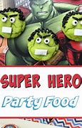 Image result for Superhero Food Menu