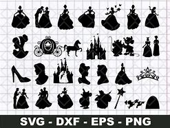 Image result for Cinderella SVG Free