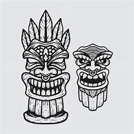 Image result for Cool Tiki Drawings