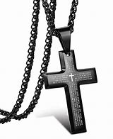 Image result for cross pendant necklace for men