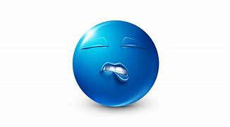 Image result for Blue Emoji Lip Bite