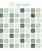 Image result for Aesthetic Green App Icons