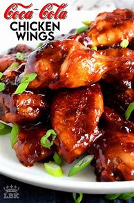 Image result for Recipe for Chicken Wings and Coke