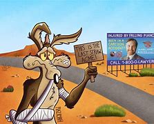 Image result for Wile E. Coyote Mean Head