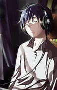 Image result for Anime Boy Listening Music