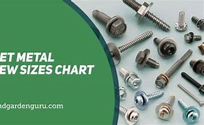 Image result for Car Trim Screw Size Chart