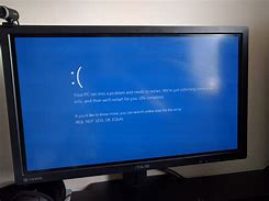 Image result for Computer Monitor Blue Screen