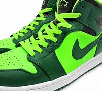 Image result for Neon Green Jordan's