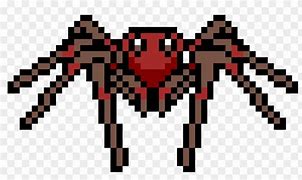 Image result for Spider Pixel Art