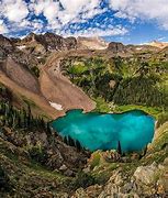 Image result for Blue Lake Colorado San Juan Mountains