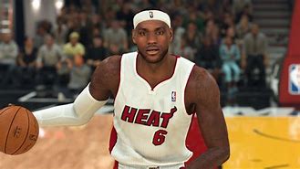 Image result for LeBron James Playing NBA 2K