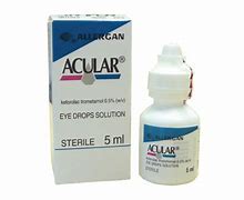 Image result for acular