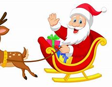 Image result for Santa and Rudolph Clip Art
