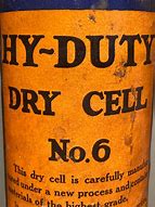 Image result for Vintage Dry Cell Battery for Radio