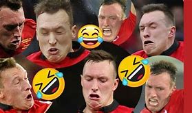 Image result for Phil Jones Footballer Funny Face