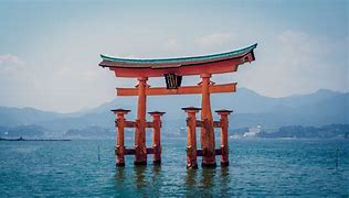 Image result for Floating Torii Gate