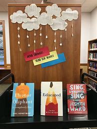 Image result for Funny Library Book Displays