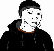 Image result for Zoomer Wojak Meme PNG