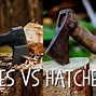Image result for Hatchet vs Axe