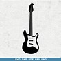 Image result for Hollow Body Guitar SVG
