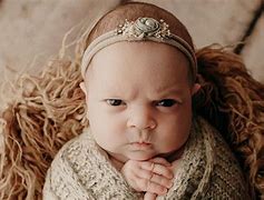 Image result for Funny Evil Face Baby