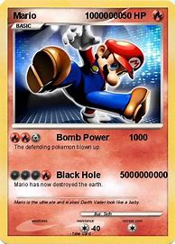Image result for Mario Pokemon Card