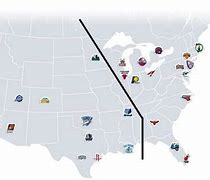 Image result for NBA Conference Map