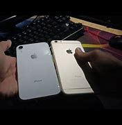 Image result for iPhone Xr vs 6Splus