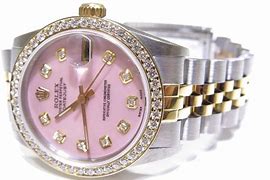 Image result for Diamond-Shaped Glass Rolex Watch