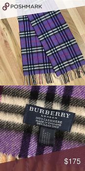 Image result for Burberry Scarf Lavender Color