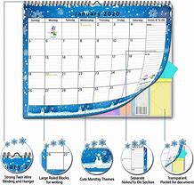 Image result for Monthly Wall Calendar Caverns