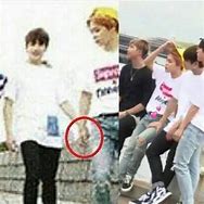 Image result for BTS Jikook Holding Hands