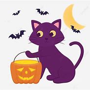 Image result for Halloween Cat Cartoon