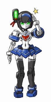 Image result for Robot Girl Character Art