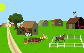 Image result for Village Farm Cartoon