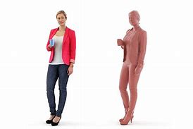 Image result for 3D Person. Women