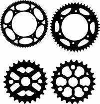 Image result for Motorcycle Sprocket Outline