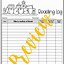 Image result for August Reading Log Printable