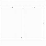 Image result for Blank Half-Fold Card Template