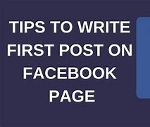 Image result for First Facebook Post