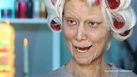 Image result for Funny Old Lady Makeup