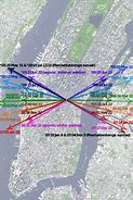 Image result for Manhattanhenge Map