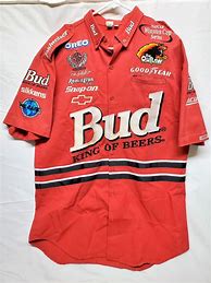 Image result for Dale Earnhardt Jr Budweiser Shirt