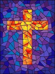 Image result for Stained Glass Window Cross Clip Art
