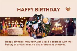 Image result for 24th Birthday Quotes