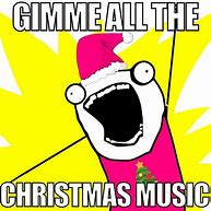 Image result for White Christmas Music Meme