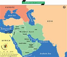 Image result for Middle East Continent