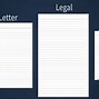 Image result for Legal Letter Size