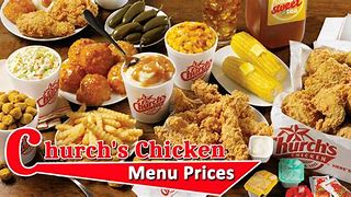 Image result for Church's Chicken Menu Prices