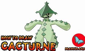 Image result for Cacturne Coloring Page